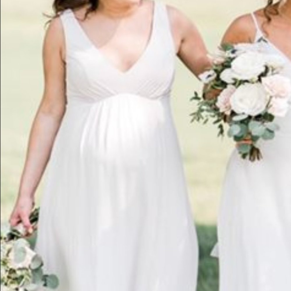 Kennedy Blue Maternity Dress Dew Drop